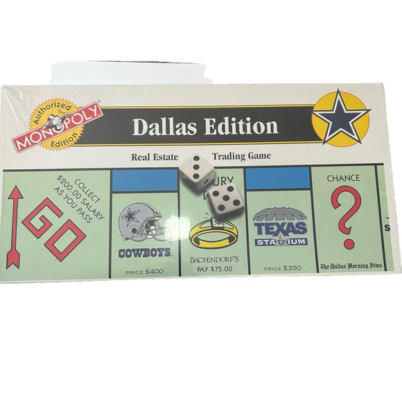 USAOpoly Other - Monopoly Dallas 1995 Edition